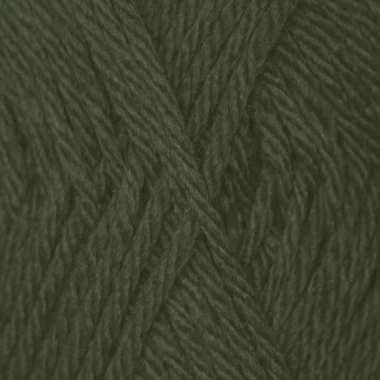 Knitting Wool ISPE Needle Size 5,5 - 6 Army Green - (Wool Knitting Yarn Needle Size 5,5 - 6)