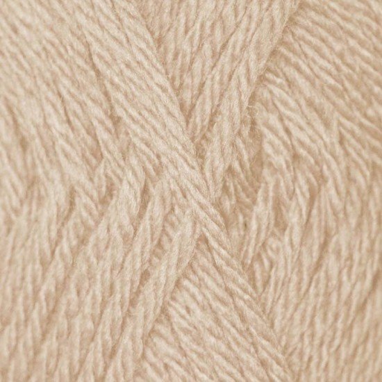 Knitting Wool ISPE Needle Size 5,5 - 6 Beige - (Wool Knitting Yarn Needle Size 5,5 - 6)