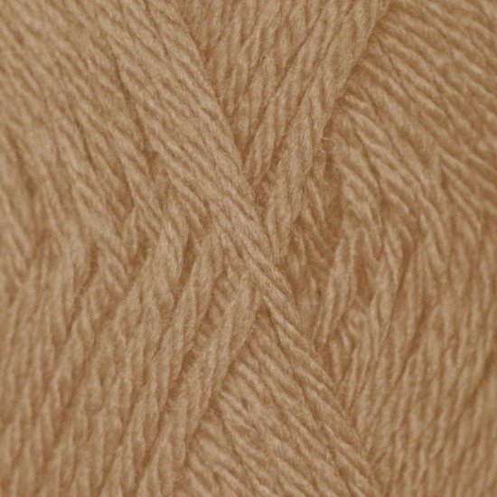 Knitting Wool ISPE Needle Size 5,5 - 6 Dark Beige - (Wool Knitting Yarn Needle Size 5,5 - 6)