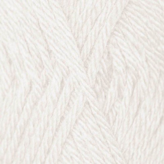 Knitting Wool ISPE Needle Size 5,5 - 6 Ecru - (Wool Knitting Yarn Needle Size 5,5 - 6)