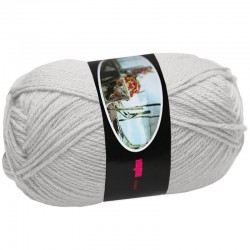 Knitting Wool ISPE Needle Size 4 Light Grey