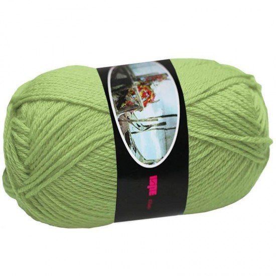 Knitting Wool ISPE Needle Size 4 Lime - (Wool Knitting Yarn Needle Size 4)