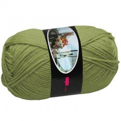 Knitting Wool ISPE Needle Size 4 Olive