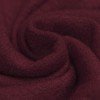 Boiled Wool Fabric Bordeaux