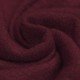 Boiled Wool Fabric Bordeaux