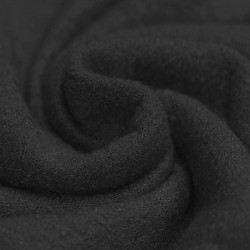 Boiled Wool Fabric Dark Grey