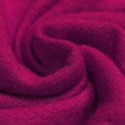 Boiled Wool Fabric Fuchsia