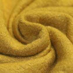 Boiled Wool Fabric Ocher