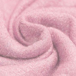 Boiled Wool Fabric Pink