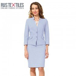 Boiled Wool Fabric Light Blue