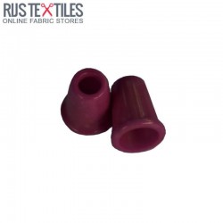 Cord Ends Plastic 13mm Eggplant