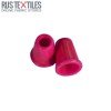 Cord Ends Plastic 13mm Fuchsia