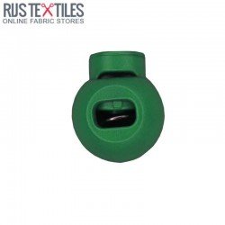Cord Locks Plastic 15mm Green