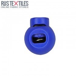 Cord Locks Plastic 15mm Cobalt