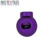 Fermacorda Plastica 15mm Viola
