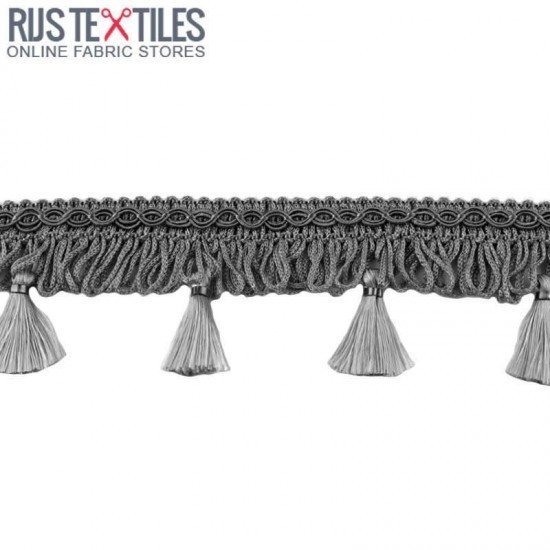 Kwastenband Donker Grijs 5cm - (Kwastenband)