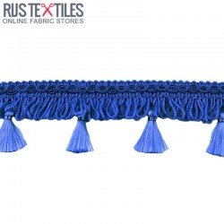 Nastro Frangia Della Nappa Cobalto 5cm