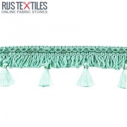 Nastro Frangia Della Nappa Menta 5cm