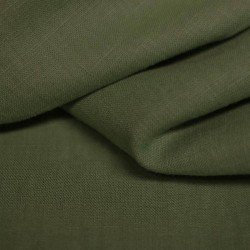 Linen Fabric Army Green
