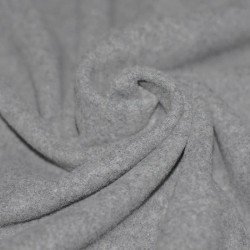 Caban Fabric Light Grey Melee