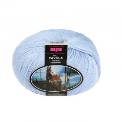 Baby Merino Superwash Knitting Yarn ISPE Needle Size 2 - 2,5 Light Blue