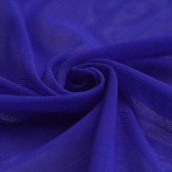 Mesh Fabric Stretch Royal Blue 
