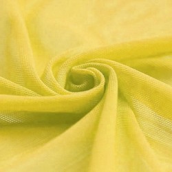 Mesh Fabric Stretch Yellow