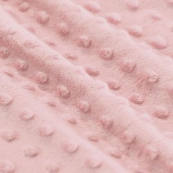 Minky Fleece Fabric Old Pink