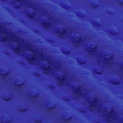 Minky Fleece Fabric Cobalt
