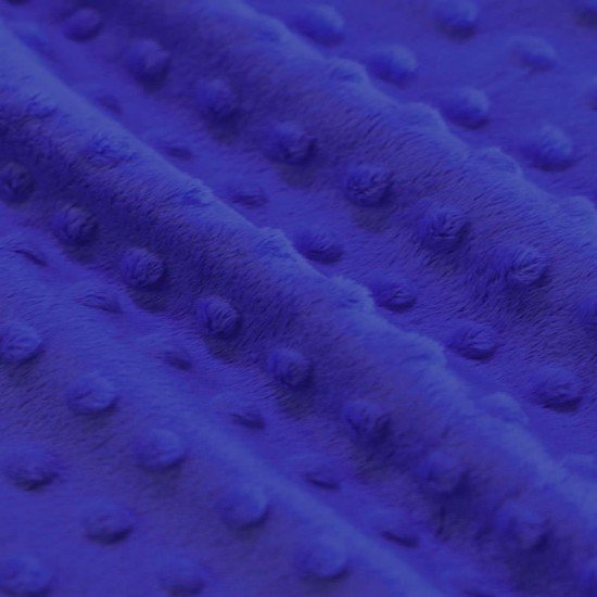 Minky Fleece Fabric Cobalt - (Minky Fleece Fabric)