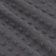 Minky Fleece Fabric Dark Grey