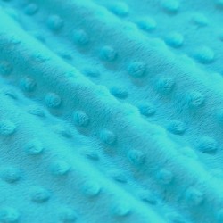 Minky Fleece Fabric Turquoise