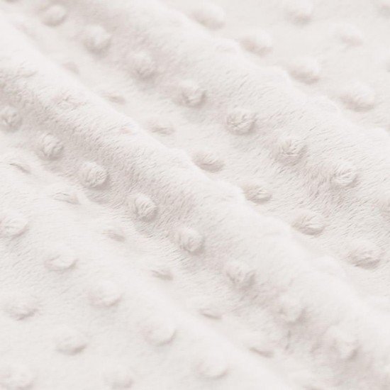 Minky Fleece Fabric Ecru - (Minky Fleece Fabric)