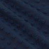 Minky Fleece Fabric Navy