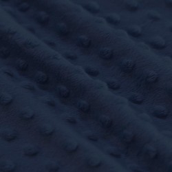 Minky Fleece Fabric Navy