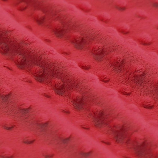Minky Fleece Fabric Red - (Minky Fleece Fabric)