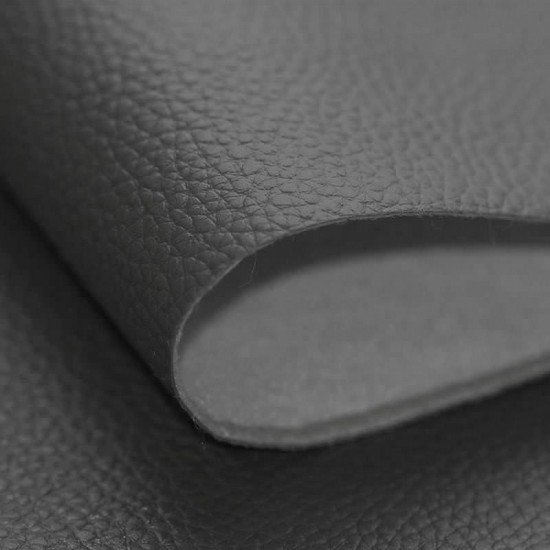 Upholstery Leather Dark Grey - (Deco Fabrics)