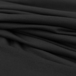 Modal French Terry Fabric Black