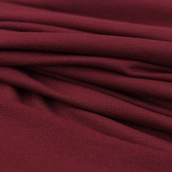 Modal French Terry Fabric Bordeaux