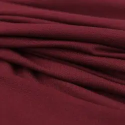 Modal French Terry Stof Bordeaux