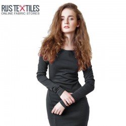 Modal French Terry Fabric Dark Grey