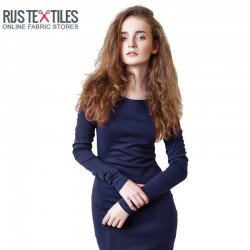 Modal French Terry Fabric Navy