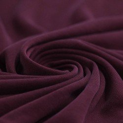 Modal Jersey Fabric Bordeaux