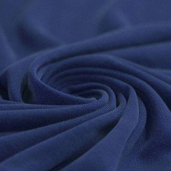 Modal Jersey Fabric Dark Cobalt