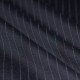 Heavy Jersey 10mm Pinstripe Fabric Navy White