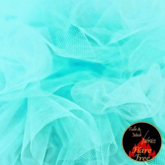 Tulle Netting Mint 300CM Wide