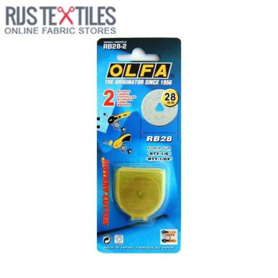 Olfa Lame Rotative Ø28MM RB28-2 Olfa Lame Rotative Ø28MM RB28-2
