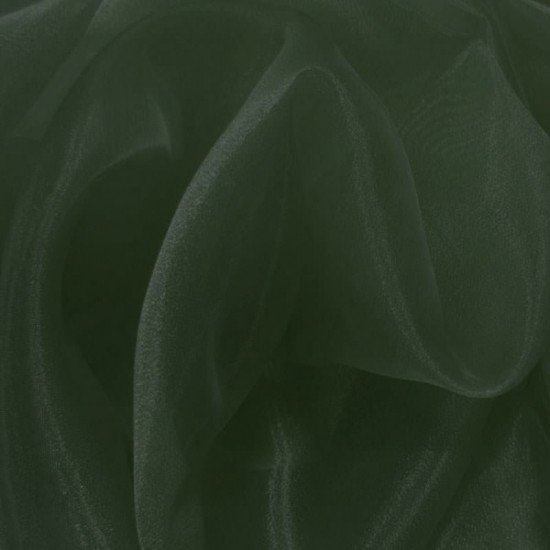 Organza Fabric Bottle Green - (Organza Fabric)