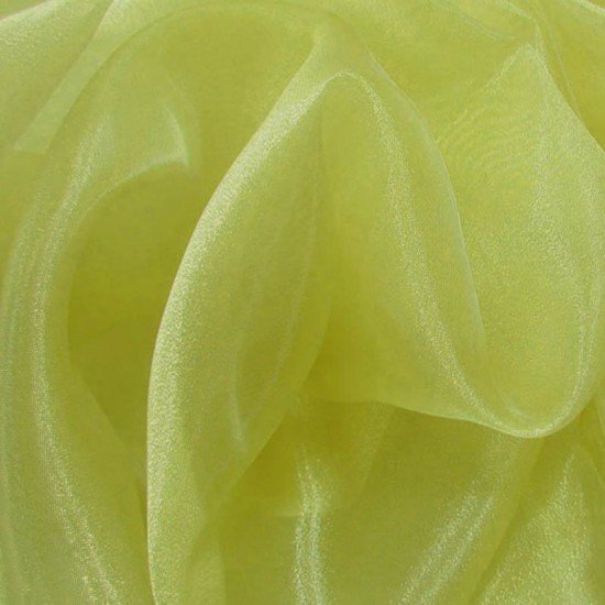 Organza Fabric Lime - (Organza Fabric)