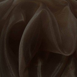 Organza Fabric Brown